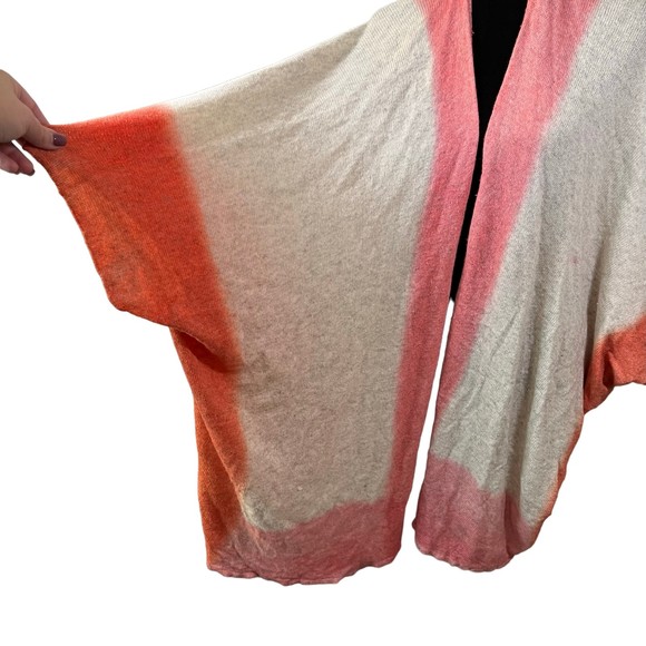 Roberta Roller Rabbit Roberta Freymann Cashmere Ombre Topper Cardigan One Size - Picture 4 of 5